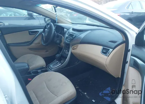 2013 Hyundai Elantra Gls из США, поврежденный, VIN 5NPDH4AE0DH329589